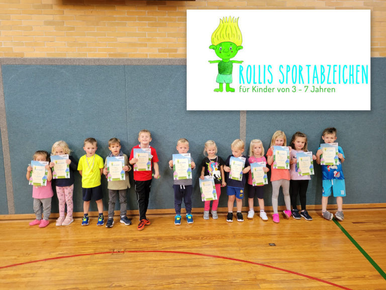 Mehr über den Artikel erfahren <strong>Kinder legen Rolli Sportabzeichen ab!</strong>