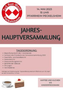 Read more about the article Jahreshauptversammlung des Tus Rot-Weiß Peckelsheim