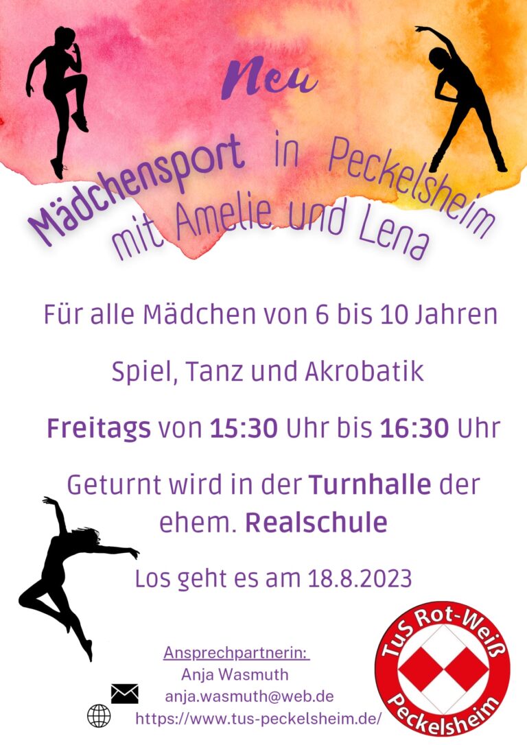 Mehr über den Artikel erfahren Mädchensport in Peckelsheim